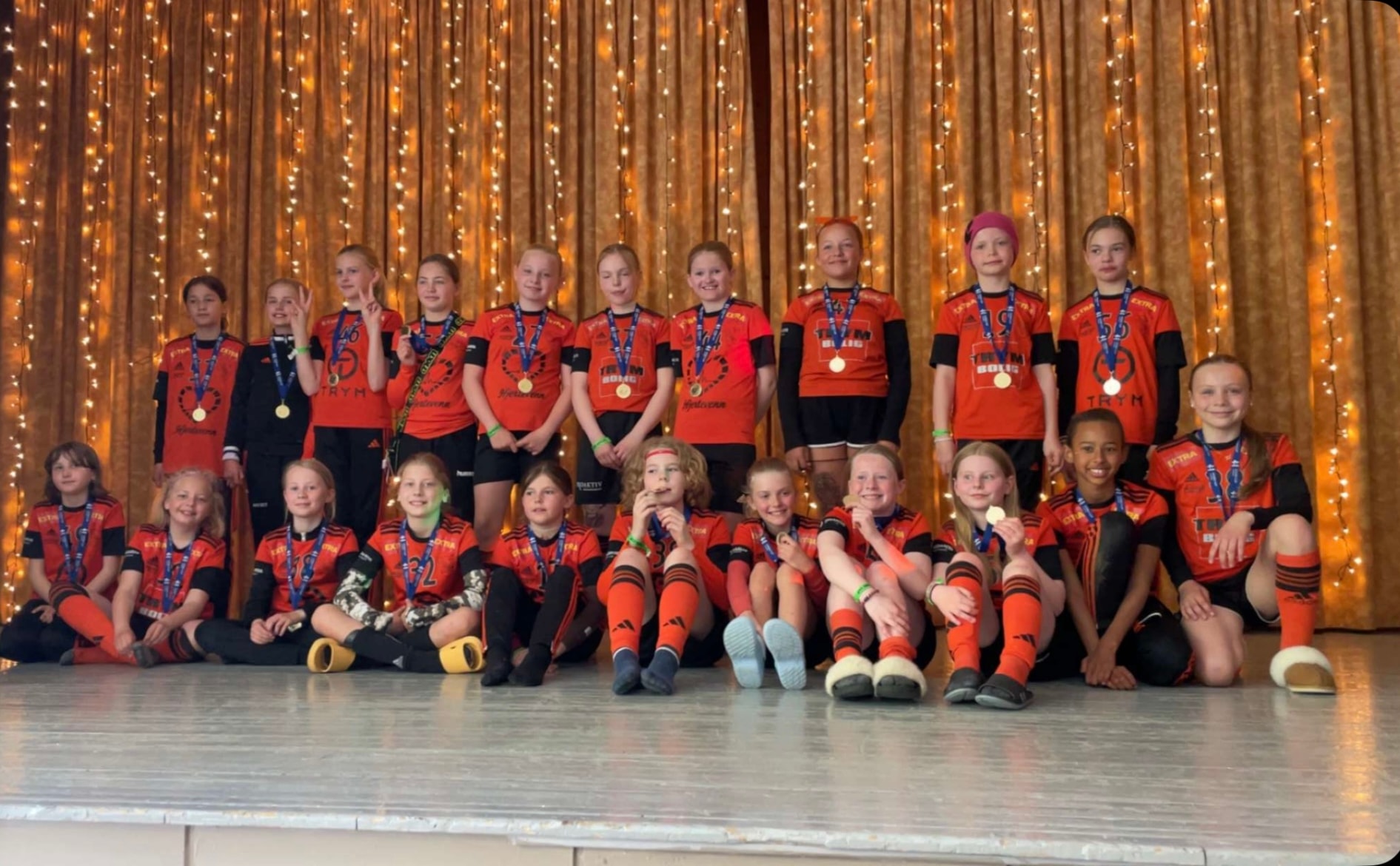 Fotball J11 hadde en fin helg på Hydro Cup i Sunndalsøra